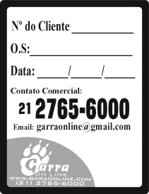 ETIQUETA PARA BATERIA LOGO