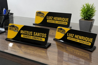 PLACA DE MESA