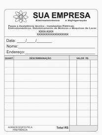 TALAO DE PEDIDOS