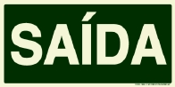 PLACA SAIDA