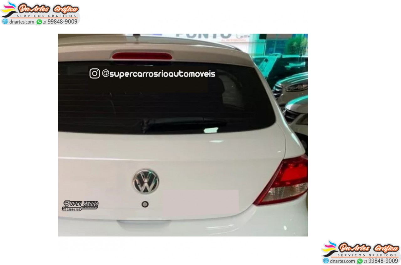 ADESIVO MALA SUPER CARRO PRATA