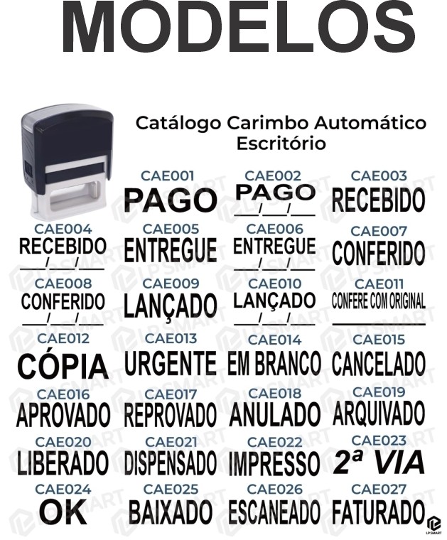 CARIMBO AUTOMATICO