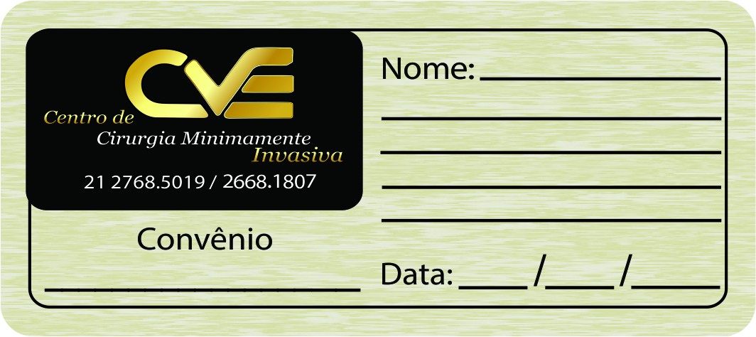ADESIVO POTE EXAME