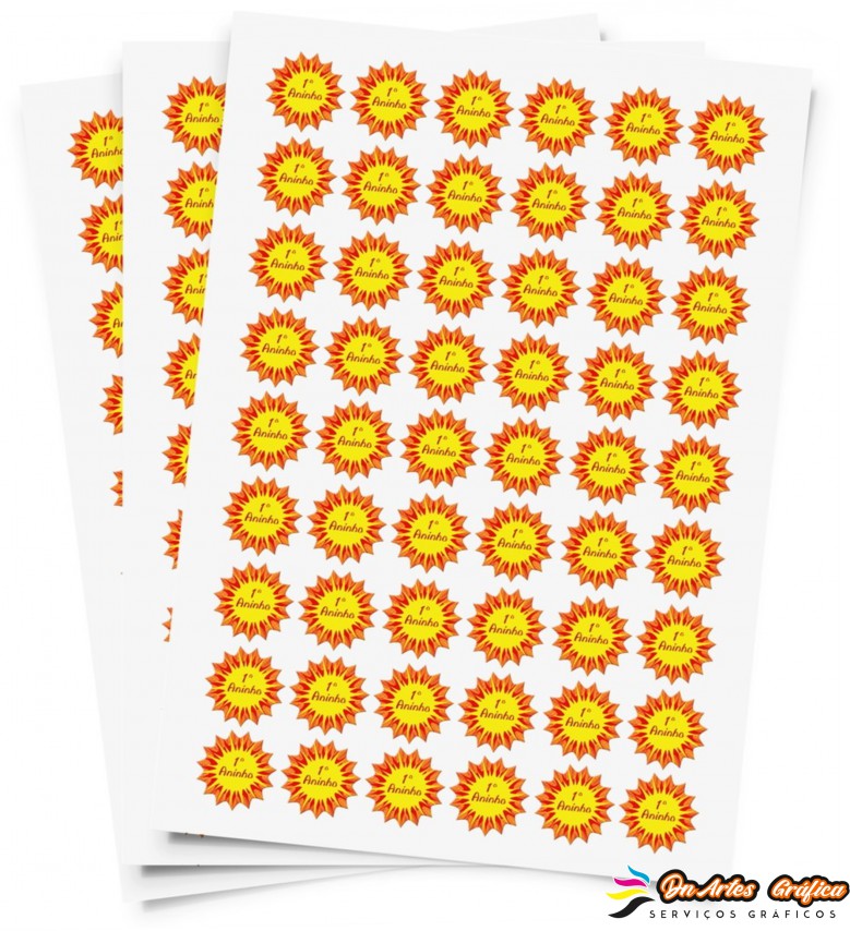 ADESIVOS VINIL PLASTICO FOLHA A3