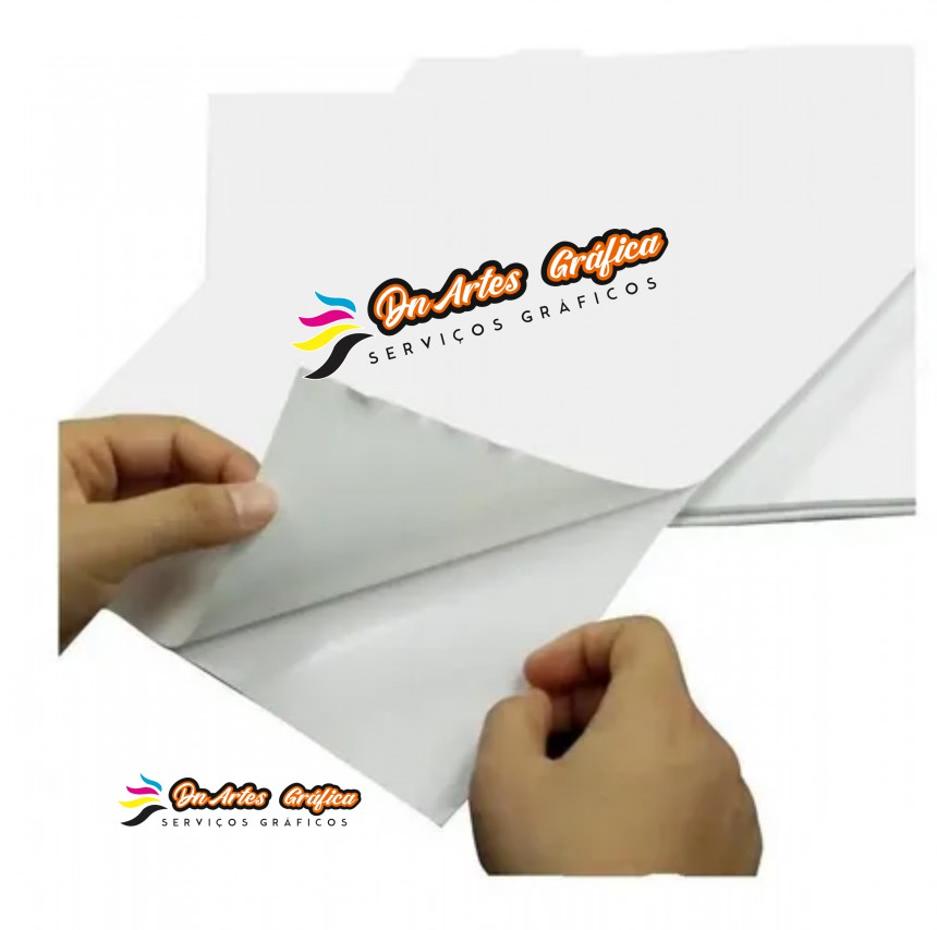ADESIVOS PAPEL COUCHE FOLHA A3